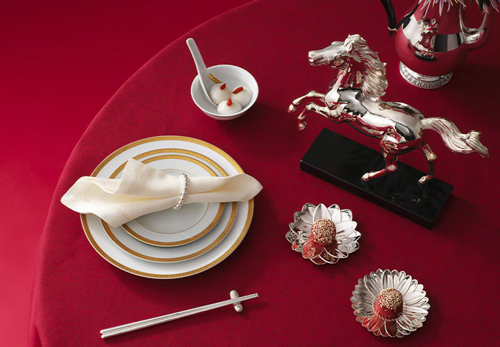 Christofle : House of Tableware since 1830.